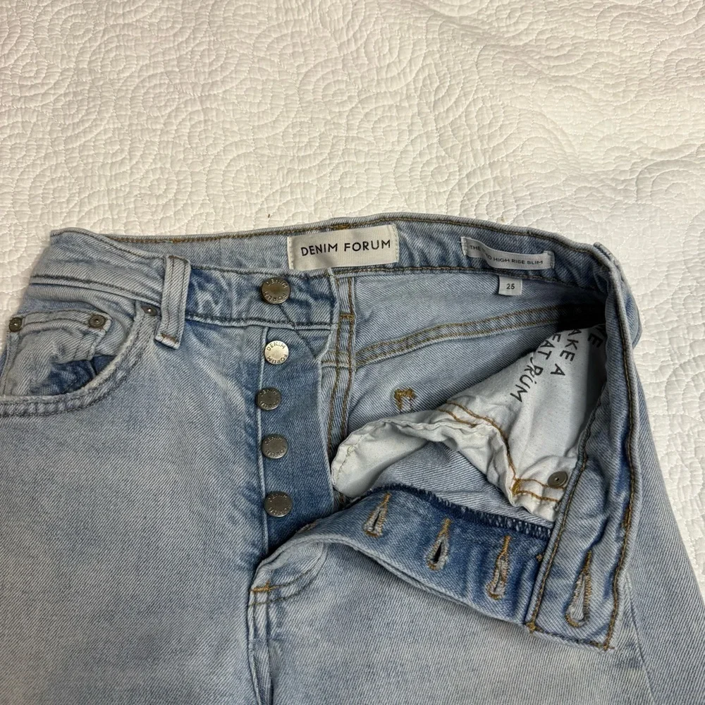 Denim Forum The Yoko High Rise Slim - Picture 14 of 16